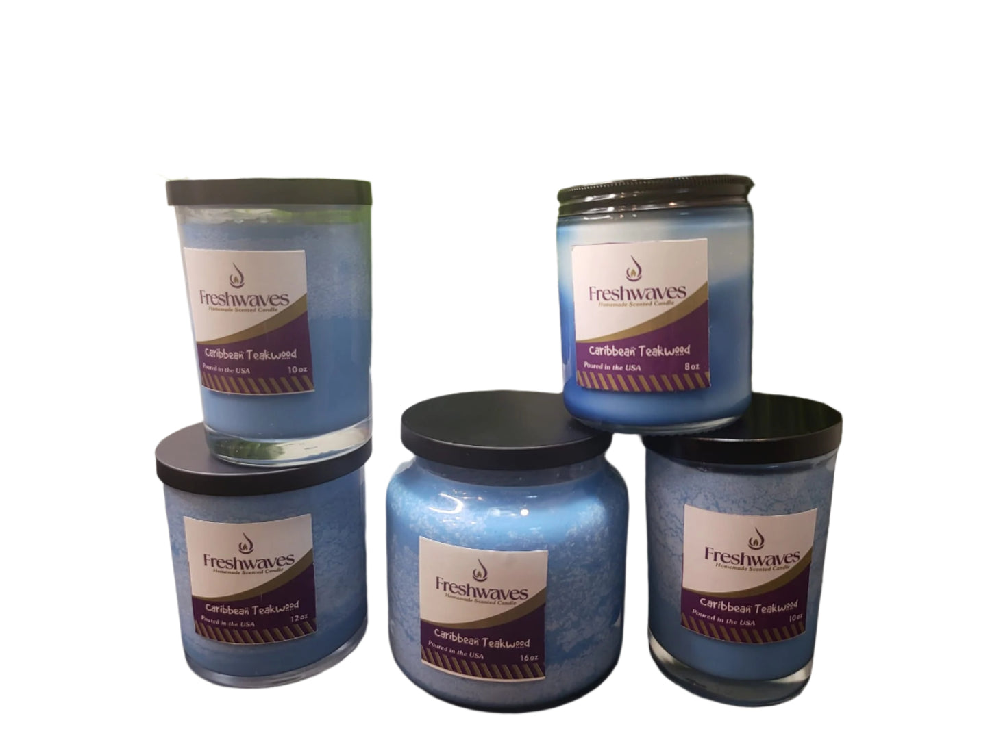 Caribbean Teakwood near me in Dayton MN USA, Freshwaves Scented Candles & Home Fragrance Dayton MN USA, 1b