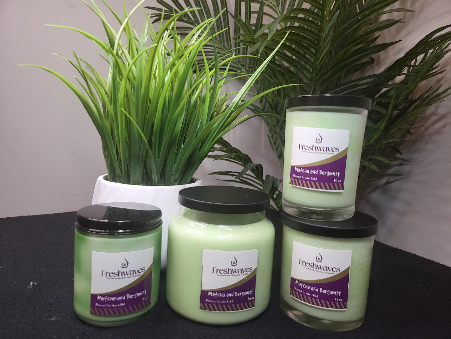 Matcha and Bergamot near me in Dayton MN USA, Freshwaves Scented Candles & Home Fragrance Dayton MN USA, 1b