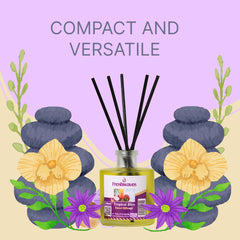 Freshwaves Tropical Bliss Reed Diffuser 150ml – Best Reed Diffusers with Elegant Reed Sticks