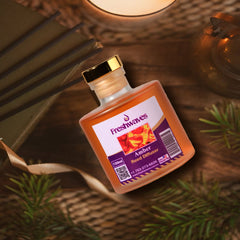 Freshwaves Amber Reed Diffuser 150ml – Luxury Reed Diffuser with Sticks | Best Reed Diffusers