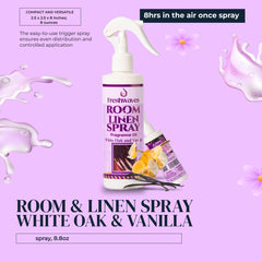 White Oak Vanilla Room & Linen Spray 8.8oz