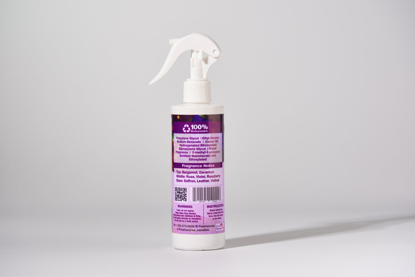 Black Violet and Saffron Freshwaves