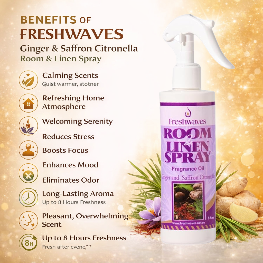 Ginger and Saffron Citronella